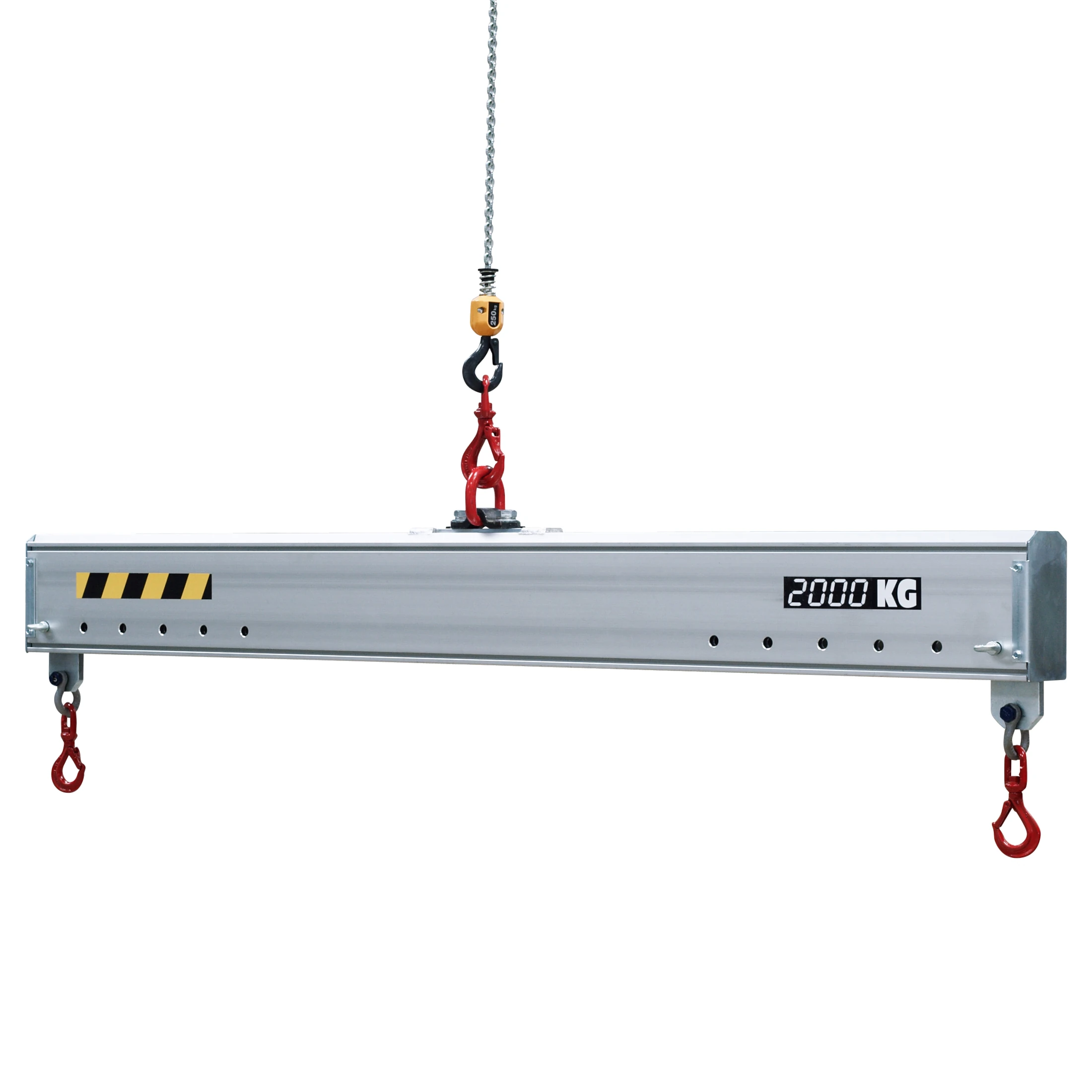 Aliumininė fiksuoto ilgio skėtimo traversa (FANG), 125–2000 kg, 1–6 m