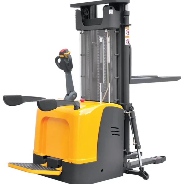 Elektrinis palečių krautuvas su operatoriaus platforma (EVV20-P), 2000 kg, 2500–6500 mm
