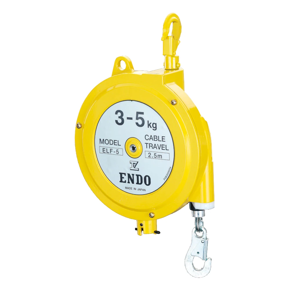 ENDO ilgos eigos spyruoklinis balansyras (ELF-5), 3–5 kg