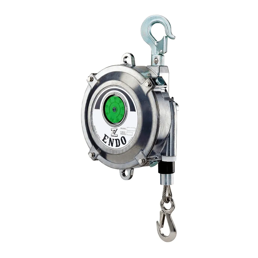 ENDO nerūdijančiojo plieno spyruoklinis balansyras (EWF-15X), 9–15 kg