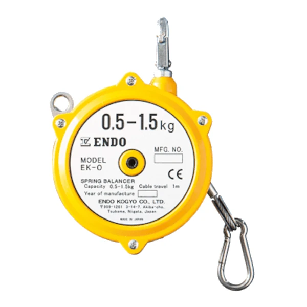 ENDO nulinės gravitacijos spyruoklinis balansyras (EK-0), 0,5–1,5 kg