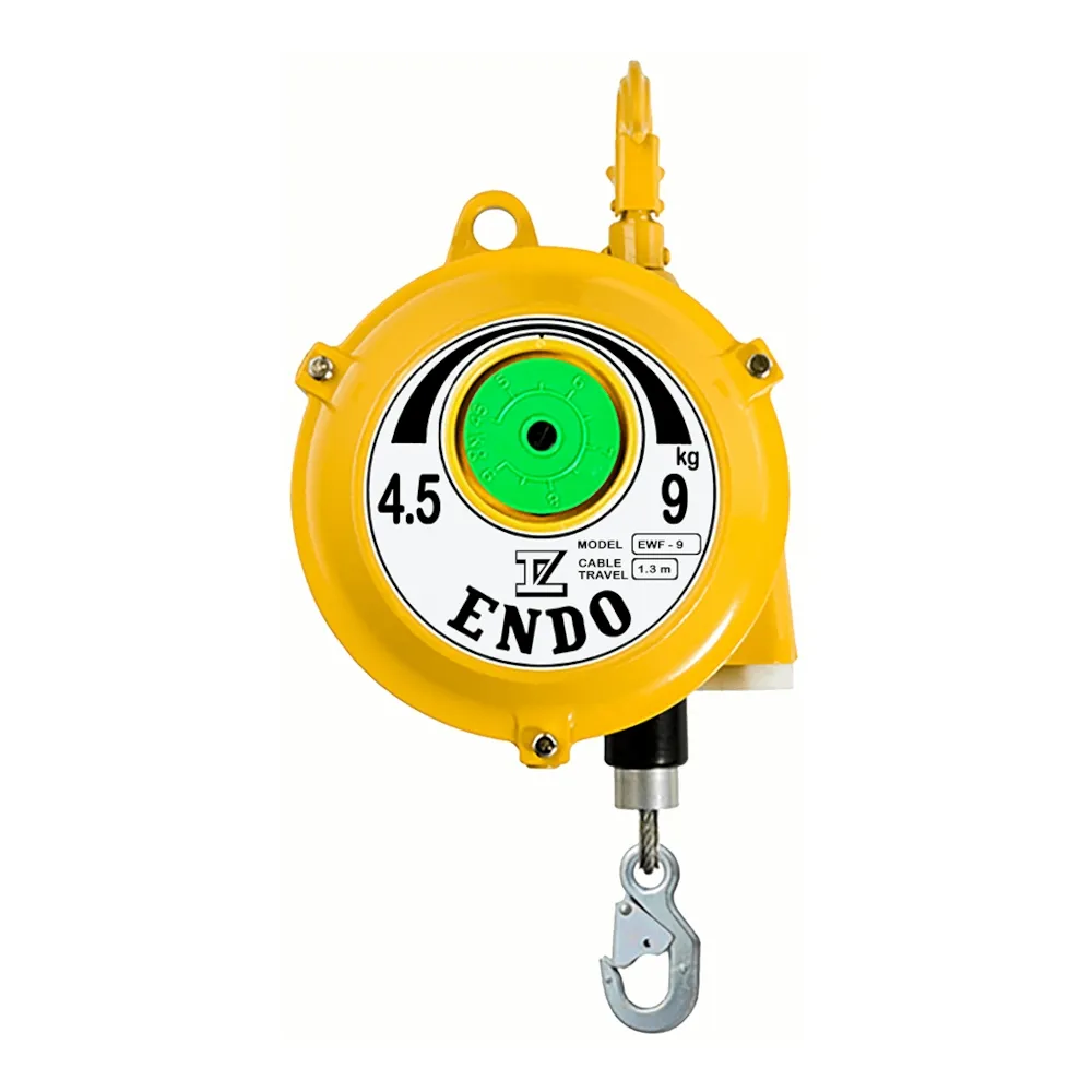 ENDO nulinės gravitacijos spyruoklinis balansyras (EWF-9), 4,5–9 kg