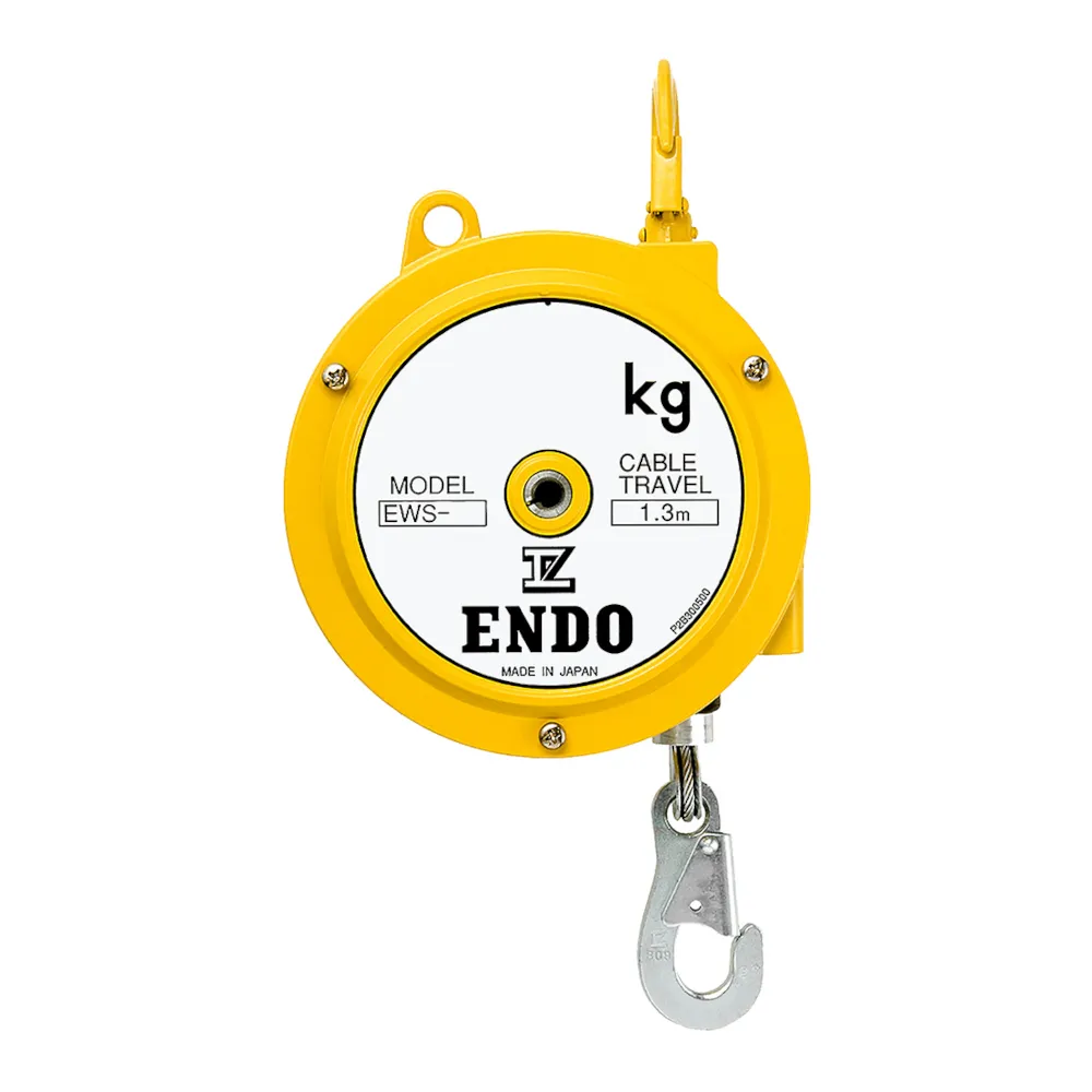 ENDO nulinės gravitacijos spyruoklinis balansyras (EWS serija), 1,5–7 kg