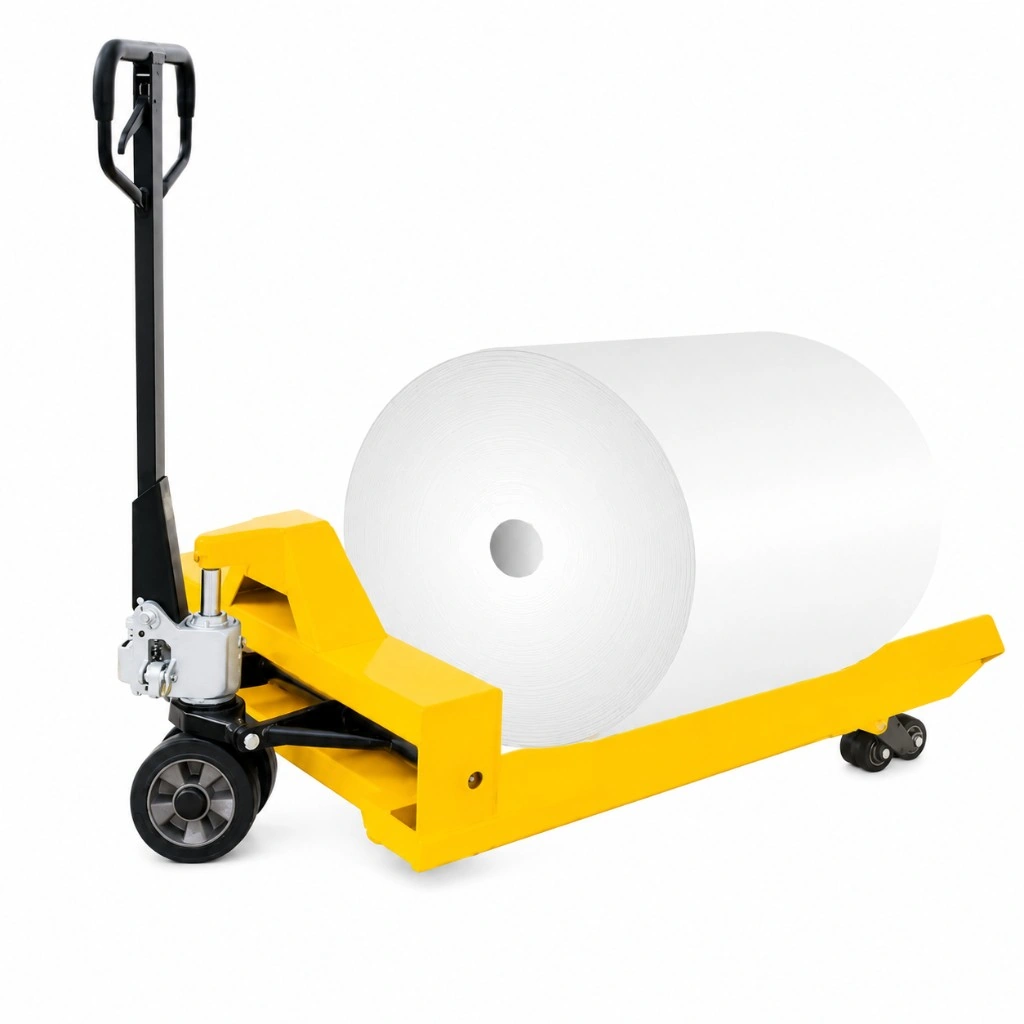 Rankinis palečių vežimėlis ritiniams (RPV1000PN), 1000 kg