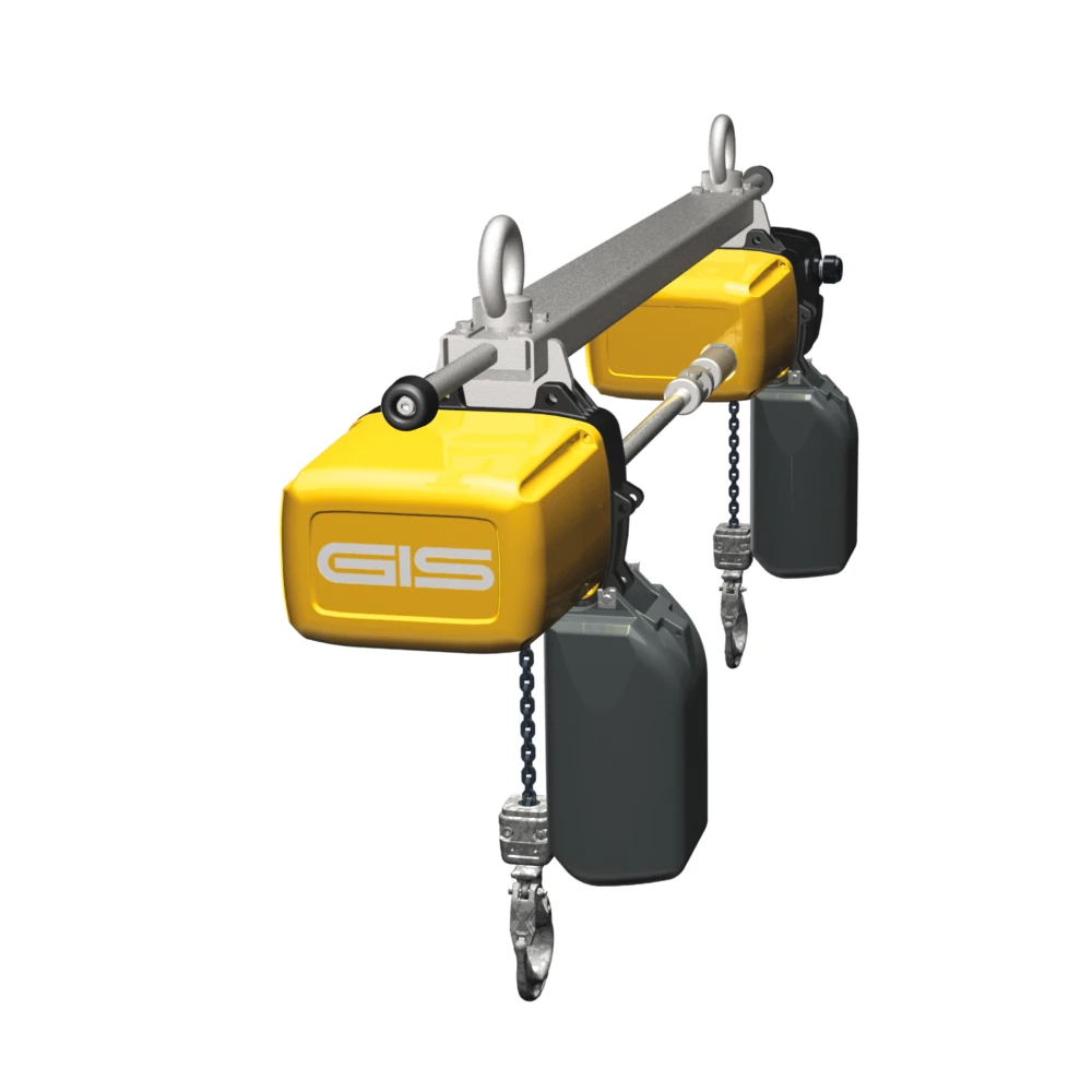 GIS GPS sinchronizuoto kėlimo elektrinės grandininės talės ilgiems kroviniams, 500–5000 kg