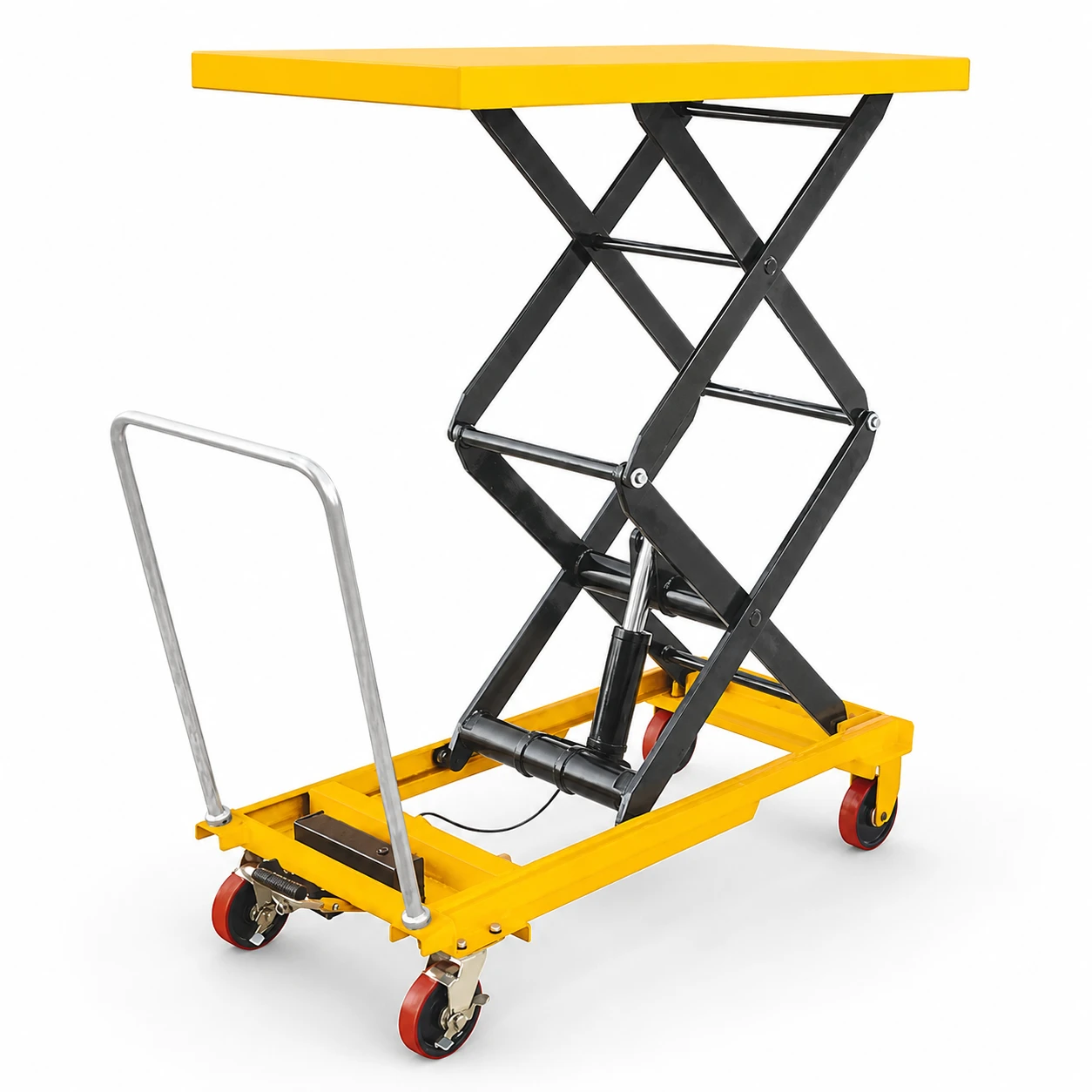 Mobilusis dvigubas žirklinis kėlimo stalas (MPS680D), 680 kg, 1500 mm