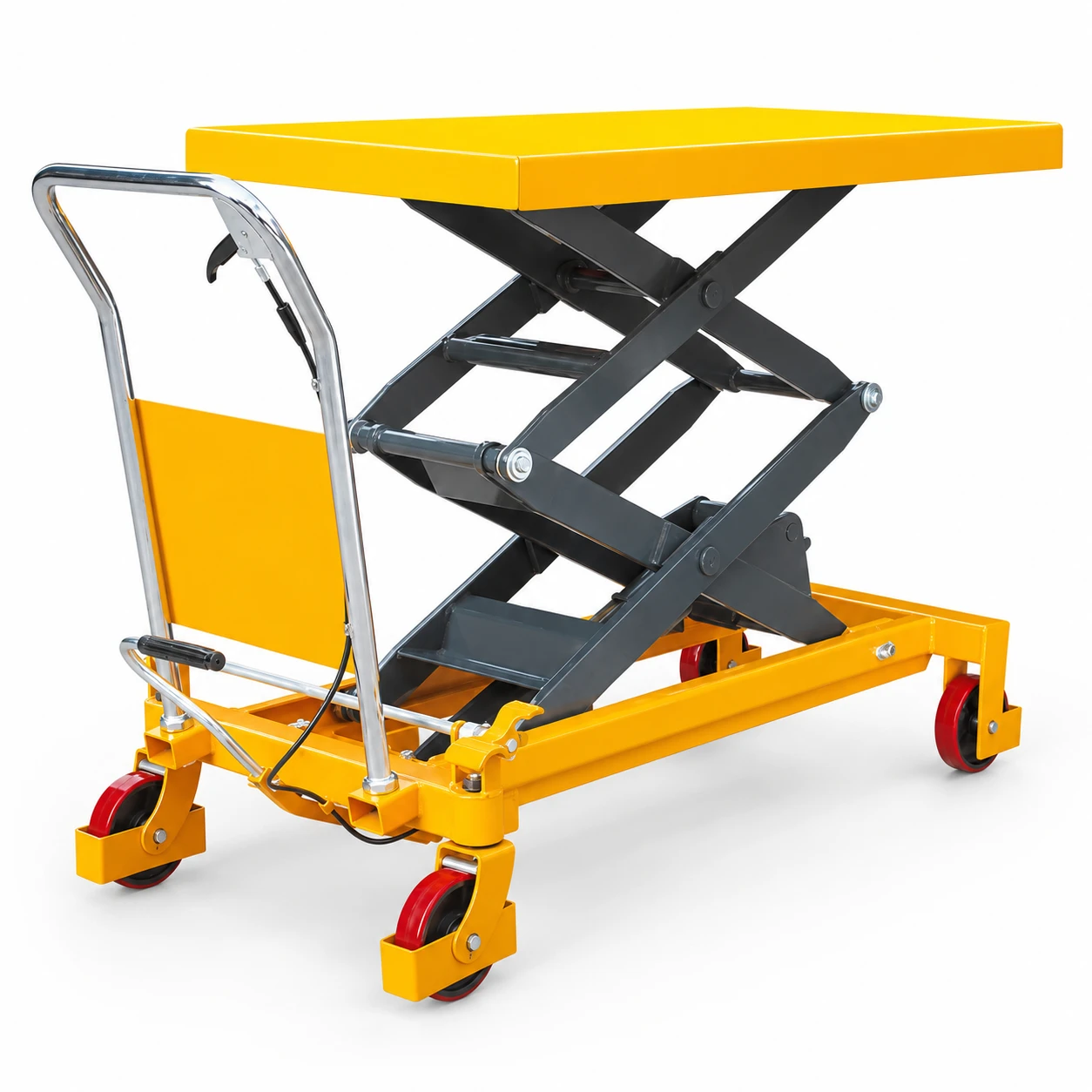 Mobilusis dvigubų žirklių kėlimo stalas (MPS800D), 800 kg, 1500 mm