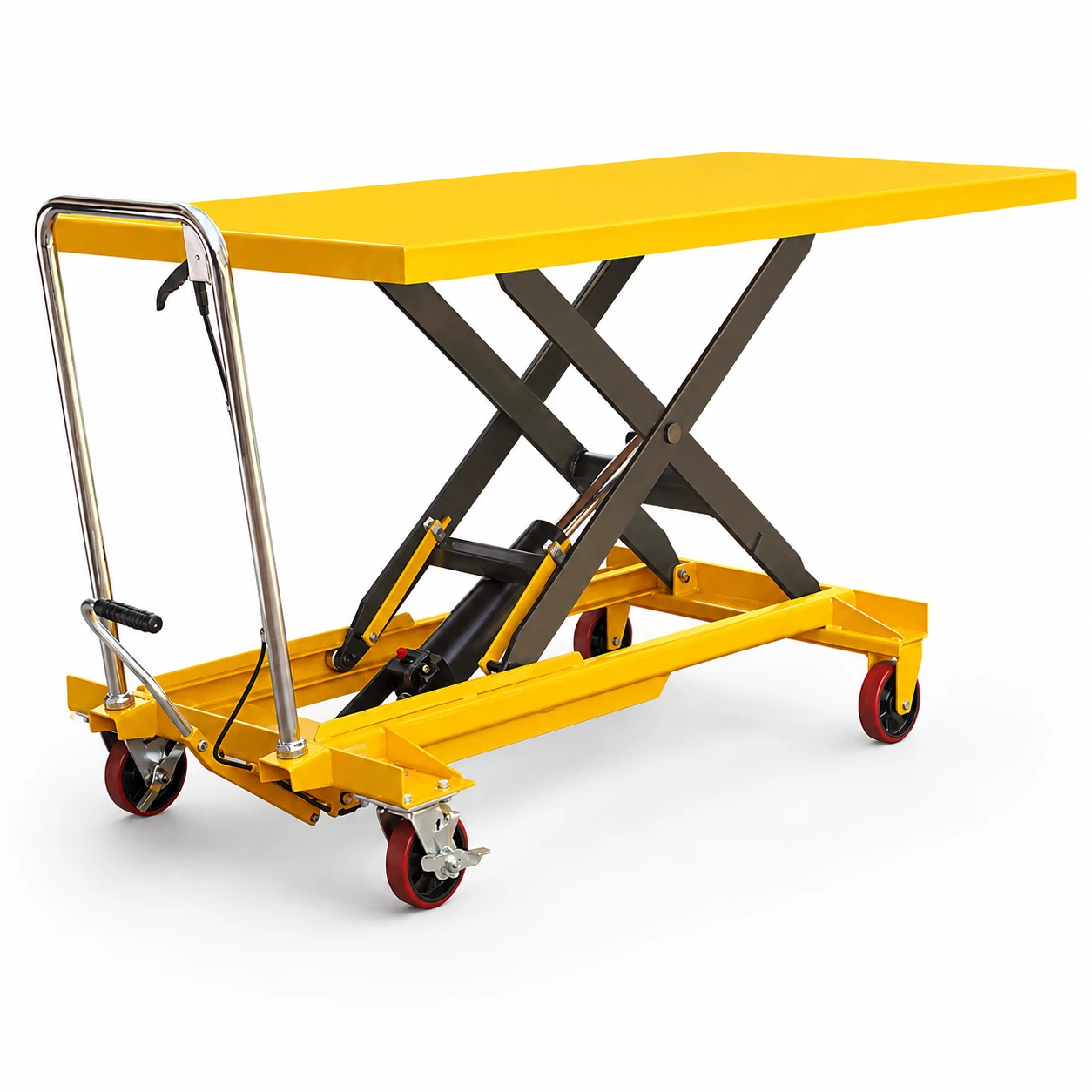 Mobilus žirklinis kėlimo stalas (MPS500T), 500 kg, 1600 × 800 mm