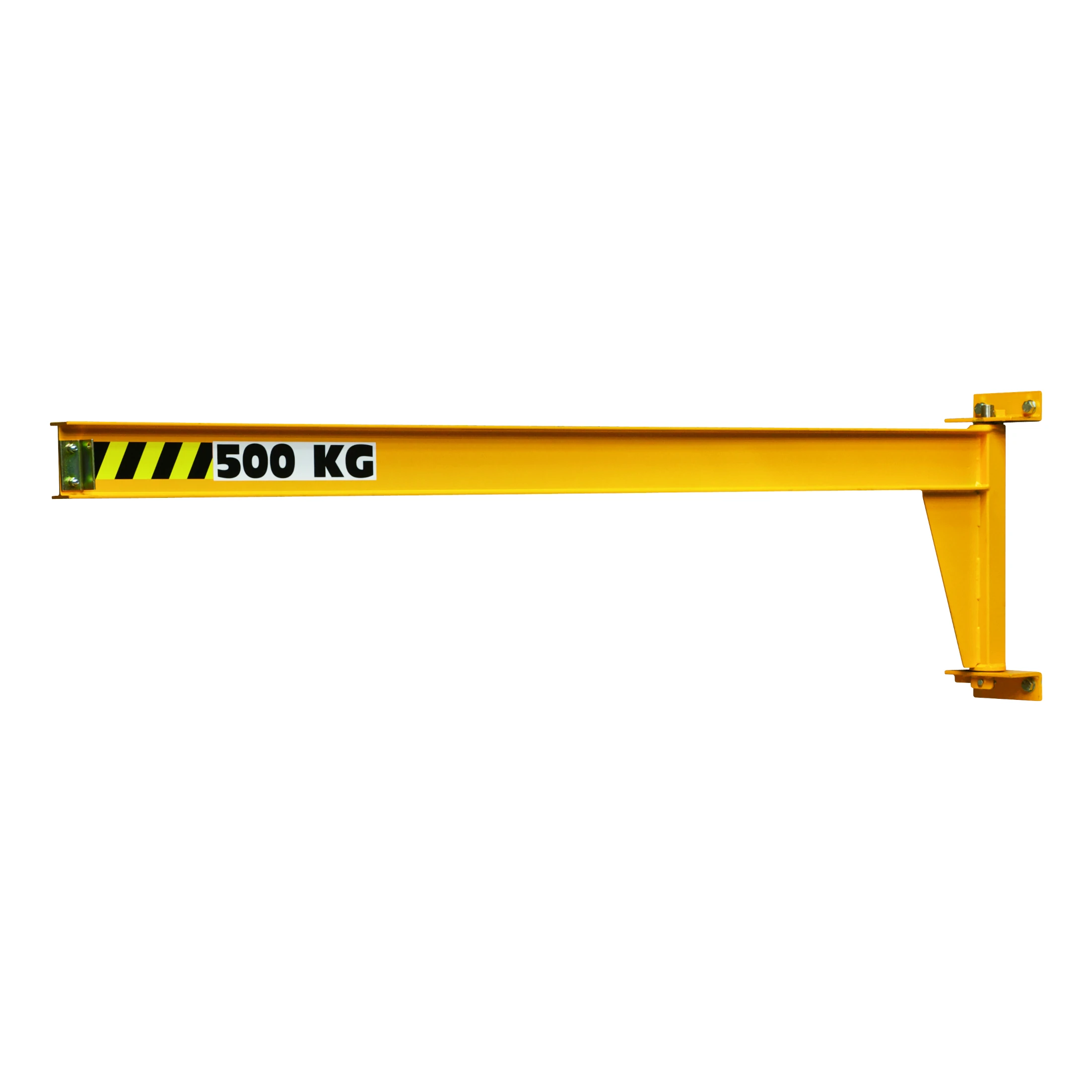 Žemo profilio sieninis strėlinis kranas (NZD), 150–4000 kg, 2–7 m