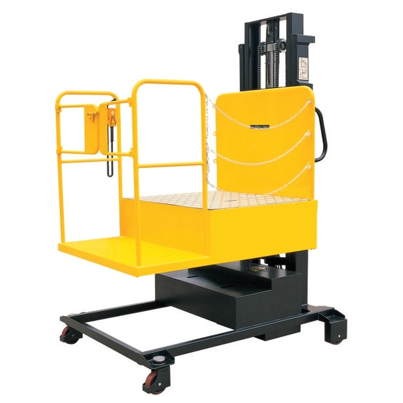 Pusiau elektrinis užsakymų komplektuotojas (PEKV400), 400 kg, 3500–4500 mm