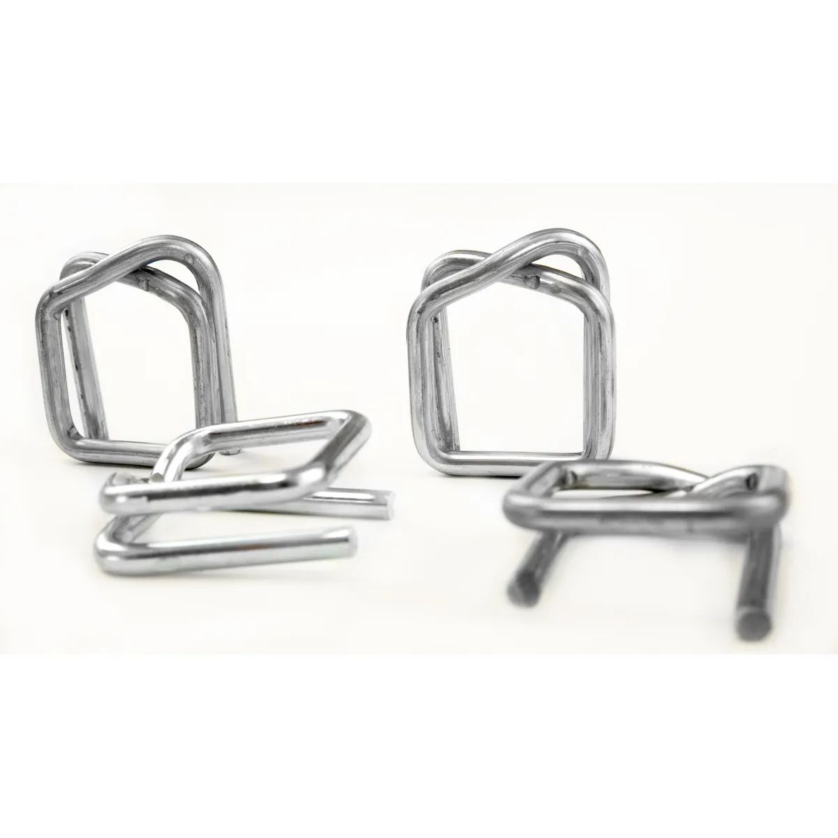 BUCKLES-19G cinkuotos sąvaržos poliesterio pakavimo juostai