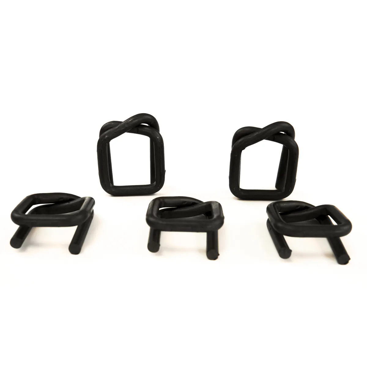 Fosfatuotos sagtys poliesterinei pakavimo juostai (BUCKLES-32F), 32 mm