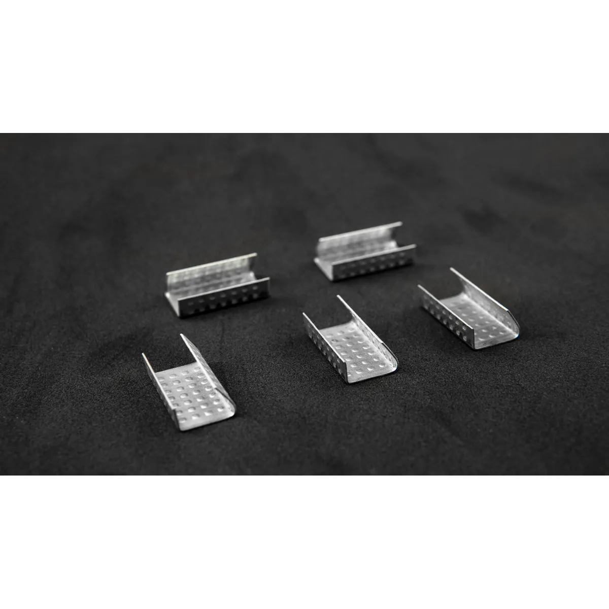 Plieninės sąvaržos PP pakavimo juostai (BUCKLES-12PP), 12 mm