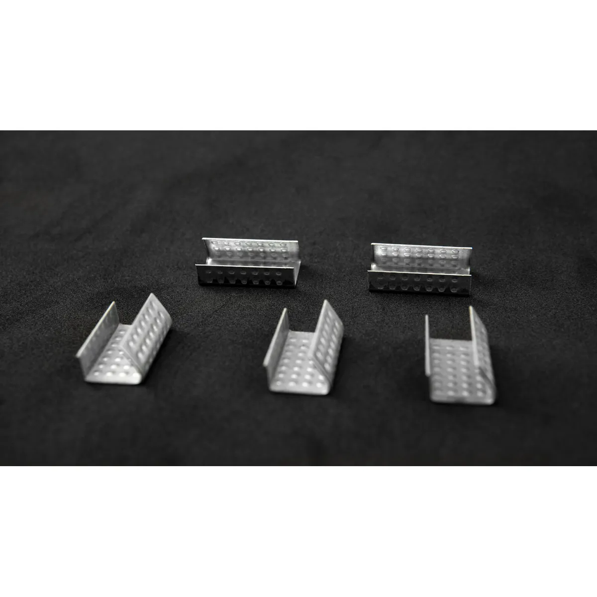 BUCKLES-12PP plieninės sąvaržos 12 mm pakavimo juostai