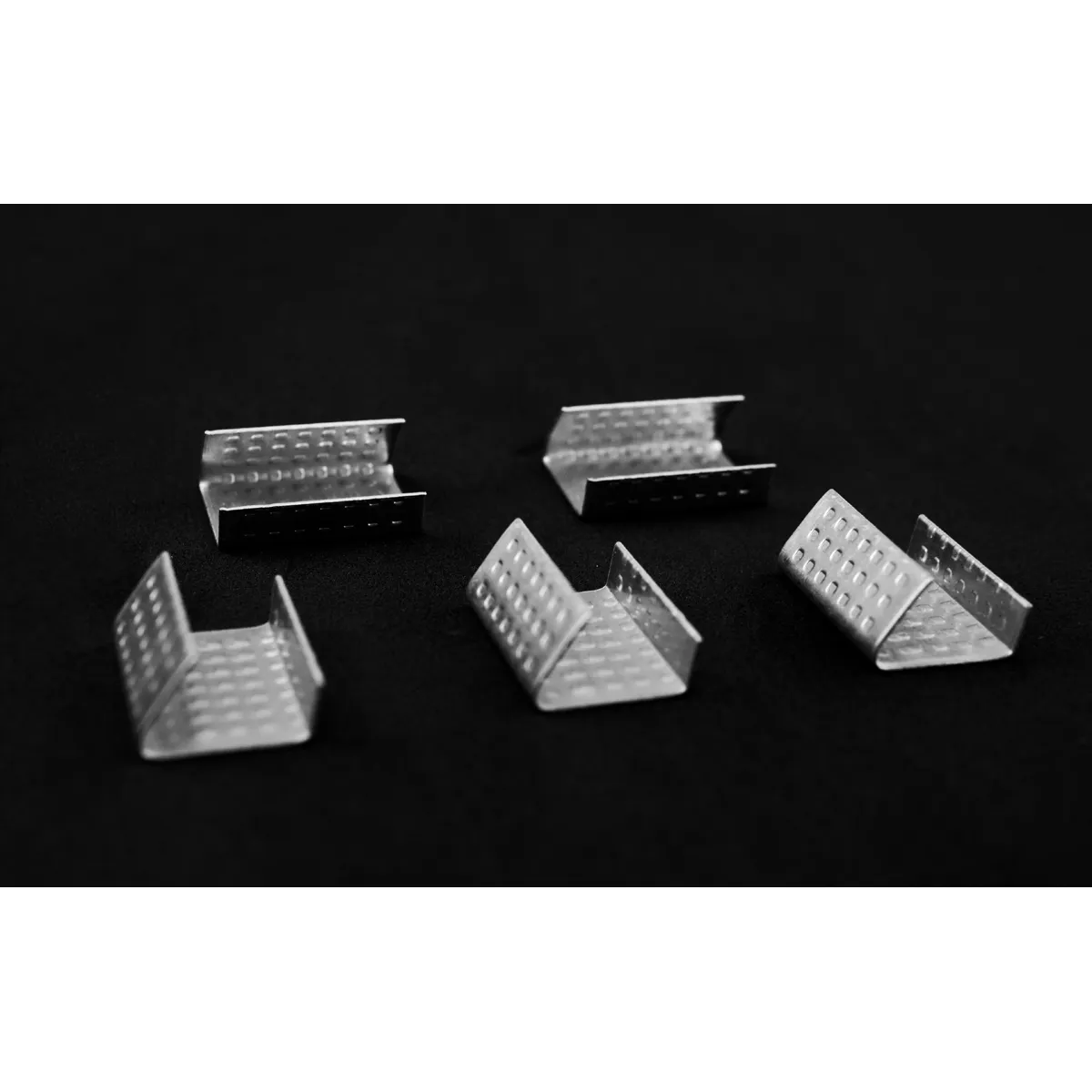Plieninės sąvaržos PP pakavimo juostai (BUCKLES-16PP), 16 mm