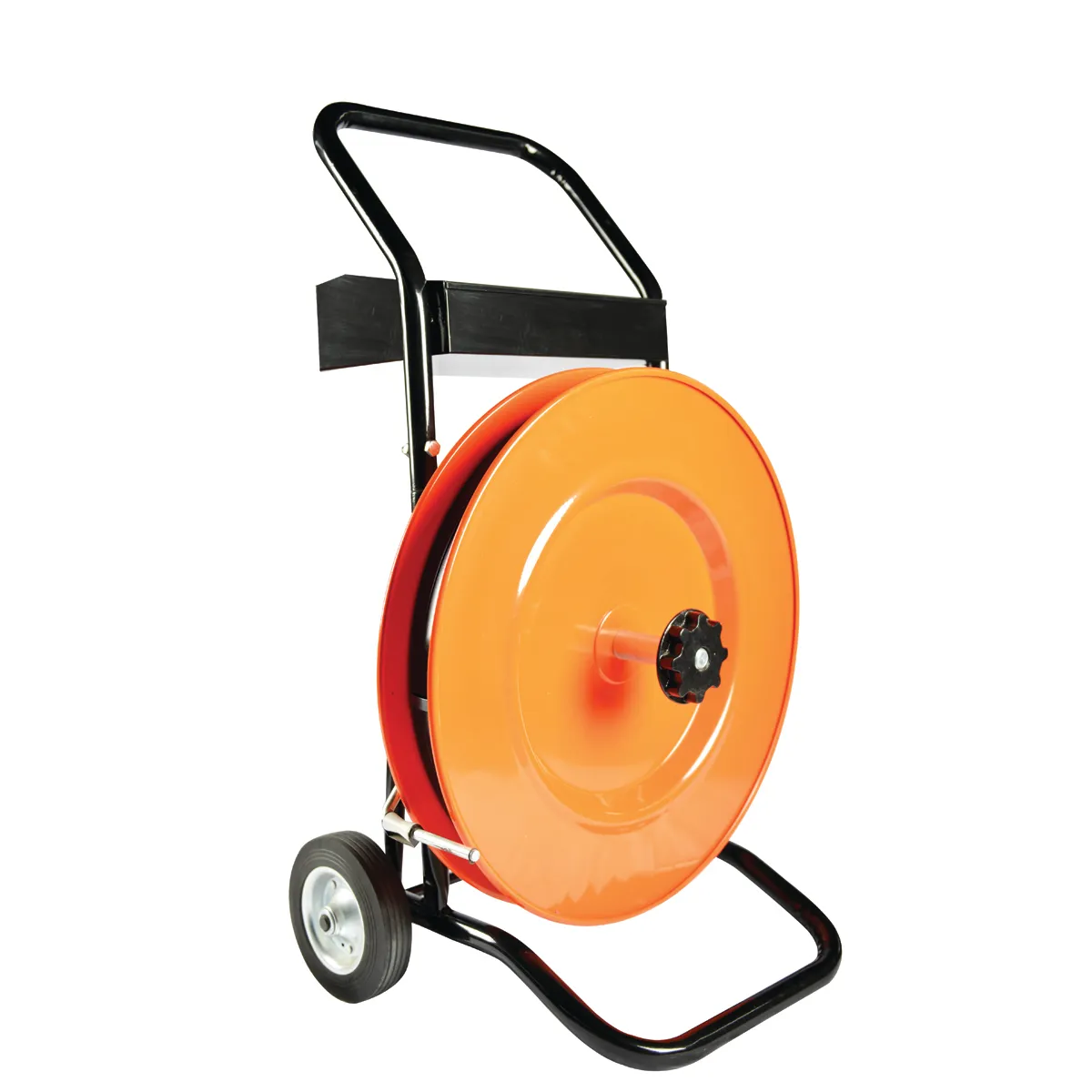 Mobilus PET/PP ir plieninės pakavimo juostos išvyniotuvas COIL-DISPENSER-2