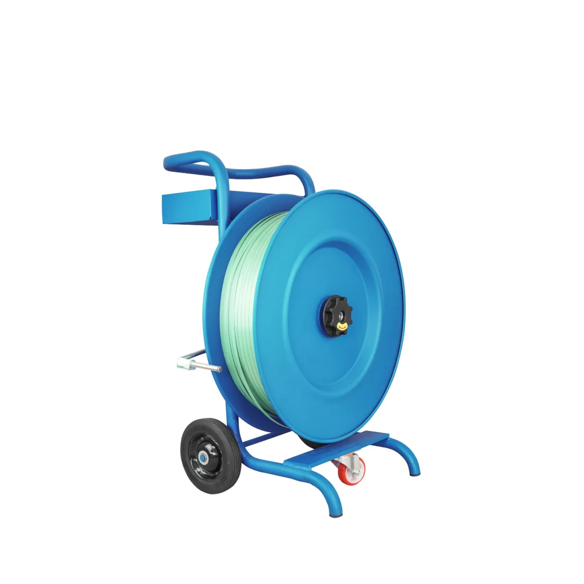 PET/PP ir plieninės pakavimo juostos išvyniotuvas (COIL-DISPENSER-3)