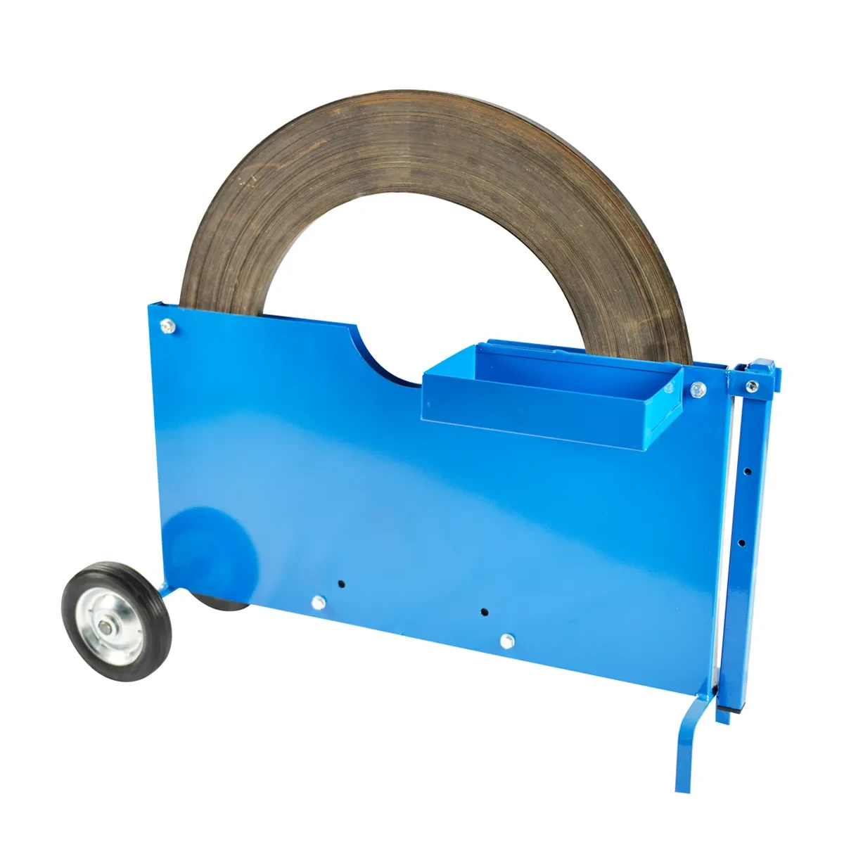 Jeklinės pakavimo juostos ritinio išvyniotuvas (COIL-DISPENSER-71)