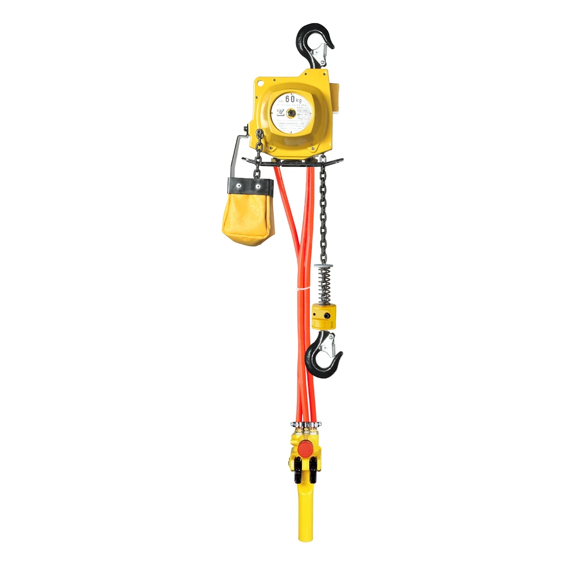 ENDO ATEX pneumatinė grandininė talė (AT serija), 60/125 kg