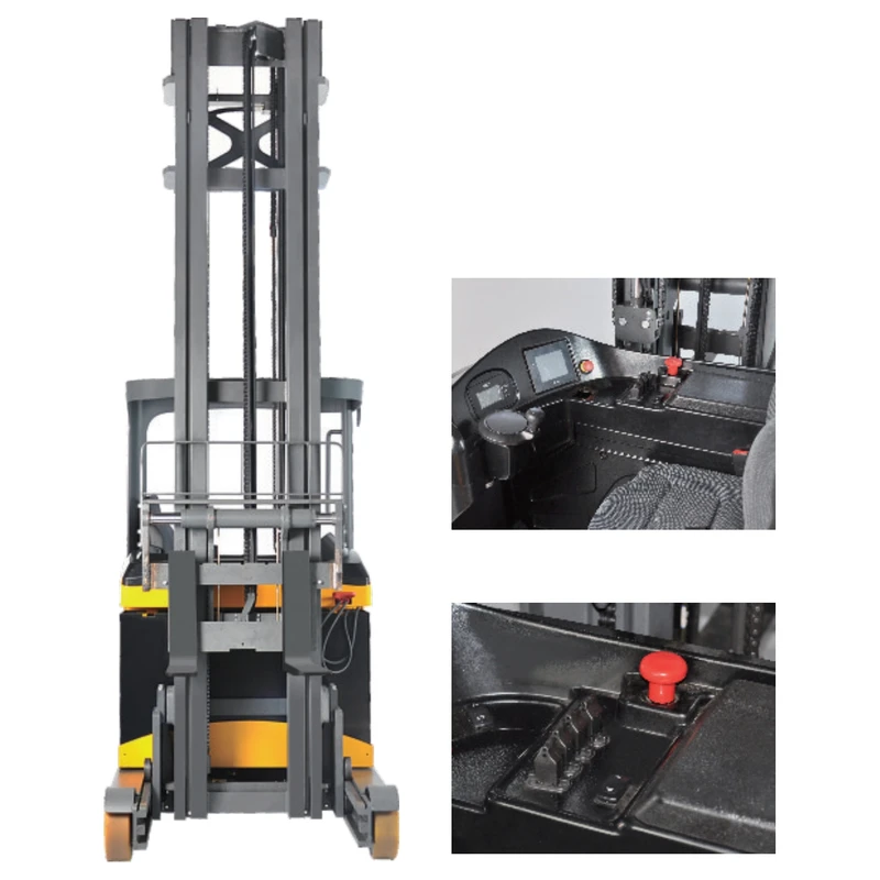 Itin kompaktiškas rietuvų krautuvas REV16, 1600 kg, 7400–9500 mm – 2 vaizdas
